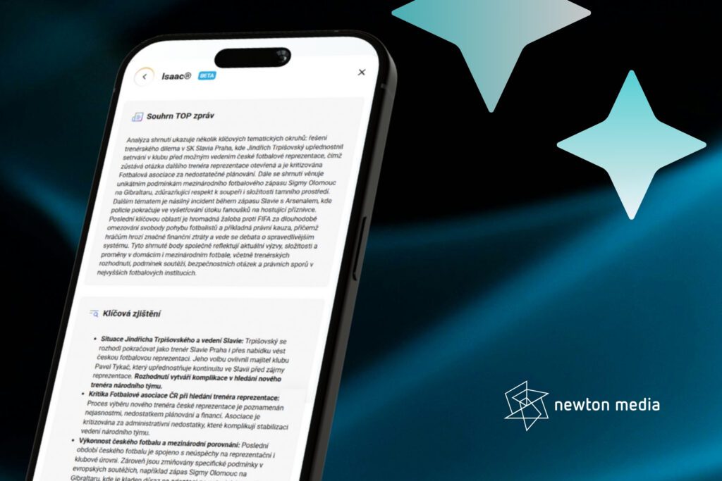 AI funkce v aplikaci NewtonOne